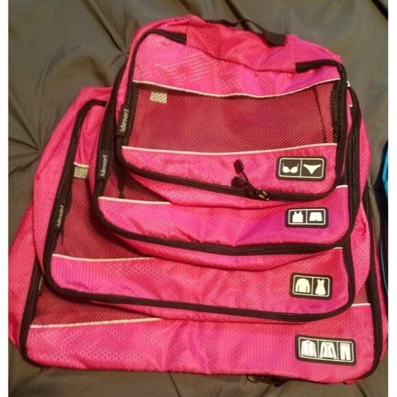 New Packing Cubes Luggage Bags Organizer Durable Travel Accessories - Picture 2 of 3